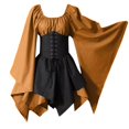 thumbnail image 5 of Disfraz de Halloween, vestido renacentista, medieval, retro, gótico, disfraz de escenario, 5 of 5