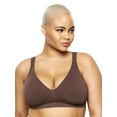 thumbnail image 2 of Paramour by Felina | Altissima Eco-Friendly Seamless & Lace Bralette (Sparrow, X-Large), 2 of 5