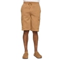 thumbnail image 6 of G-Style USA Men's Solid Fleece Heavyweight Cargo Shorts FS76 - Wheat - X-Large, 6 of 9