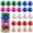 Multicolor, variant on 24pcs Mini Christmas Balls Ornaments, Christmas Ball Set, Shatterproof Christmas Hanging Balls for Xmas Tree, Holiday, Wedding, Mardi Gras Party