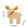 thumbnail image 3 of Grrvtrz Christmas Candles Deer Aromatherapy Candles Christmas Decoration Ornaments Aromatherapy Candles,Holiday Products,Christmas Gifts, 3 of 6