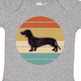 thumbnail image 4 of Inktastic Dachshund Dog Retro Sunset Boys or Girls Baby Bodysuit, 4 of 5