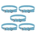 thumbnail image 1 of Collar de cuero para perros, collares ajustables para cachorros, collares para perros pequeños, collar multicolor para mascotas, 1 of 5