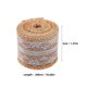 thumbnail image 2 of Craft Ribbon Roll Wreath Bunting Rustic Charm 200cm X 5cm Jute 5 Rolls, 2 of 5