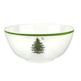 thumbnail image 2 of Spode Christmas Tree Melamine Deep Bowl - Large 11-Inch Round Serving Bowl for Salad, Pasta, Side Dishes - Festive Holiday Tableware - Shatterproof, Indoor/Outdoor Use, Dishwasher Safe, 2 of 5