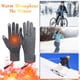 thumbnail image 3 of Guantes de ciclismo con calefacción por USB, cálidos y de terciopelo, plegables y portátiles, con marco de metal, para oficina,topliu, 3 of 9