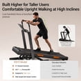 thumbnail image 6 of UMAY Walking Pad Treadmill, 40% Incline, Foldable with Dual Handle Bars, 350 lbs Capacity, 3HP Quiet Motor, 6.2 MPH, Tablet Holder, 6 of 12