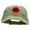 Cactus, variant on Bowser Silhouette Embroidered Low Profile Dyed Cotton Twill Cap - Black OSFM