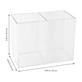 thumbnail image 3 of Small Acrylic Fish Tank Small Clear Aquarium Small Turtle Tank Desktop Betta Fish Tank, 3 of 8