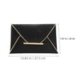 thumbnail image 2 of unbranded De Sobre Negro Con Para Eventos Formales Y Almacenamiento Cómodo, 2 of 7