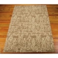 thumbnail image 5 of Nourison  Nepal Area Rug Brown 5' 3" x 7' 5" Wool,Silk,Synthetic 6' x 9' Indoor Living Room,Bedroom,Dining Room Red Rectangle, 5 of 5