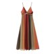 thumbnail image 3 of TEELYNN Boho Beach Wear Sexy sin mangas vestido de tirantes sin espalda para mujer vestidos largos vintage de verano cintura ahuecada vestidos de fiesta, 3 of 5
