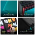 thumbnail image 6 of Vault X 9 Pocket Trading Card Zip Binder, 360 Cards, Premium Exo-Tec Album Material, 20 Side-Loading Pages, Folder for Collectible Games, Sports, TCG (Teal), 6 of 9