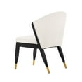 thumbnail image 2 of Manhattan Comfort Ola Dining Chair with Solid Wood Frame in Cream, 2 of 6