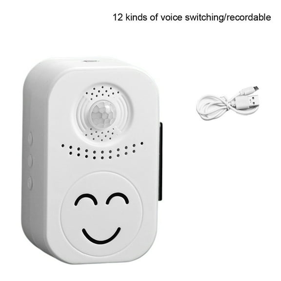 Motion Activated Recordable Doorbell with Custom Greetings for Business