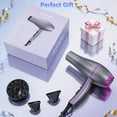 thumbnail image 4 of NEXPURE Hair Dryer, 2000W Ionic Blow Dryer with Diffuser and 2 Concentrator Nozzles for Fast Drying, Salon & Home Use, 4 of 9