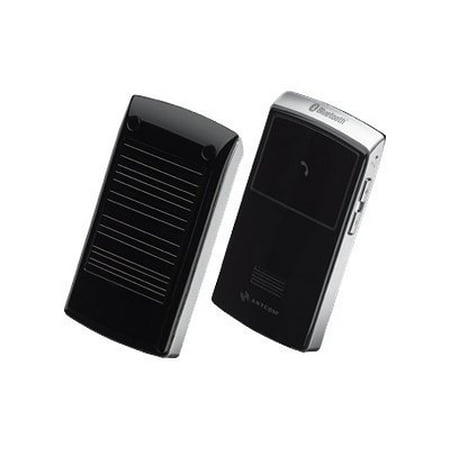 Anycom Solar Car Kit - Bluetooth hands-free car kit - black, silver