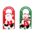 thumbnail image 3 of Adornos navideños para el hogar Colgantes navideños para puerta Colgador de puerta de Papá Noel para Navidad Decoración de Año Nuevo 2024, 3 of 5