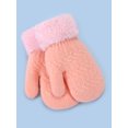 thumbnail image 3 of Gustave Baby Toddler Mittens Gloves Boys Girls Lined Fleece Winter Kids Warm Gloves Unisex Infant Gloves "Pink", 3 of 5