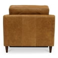 thumbnail image 4 of Moe's Home Collection Bridgers Power Recliner Chair Tan Leather Leather, 4 of 10