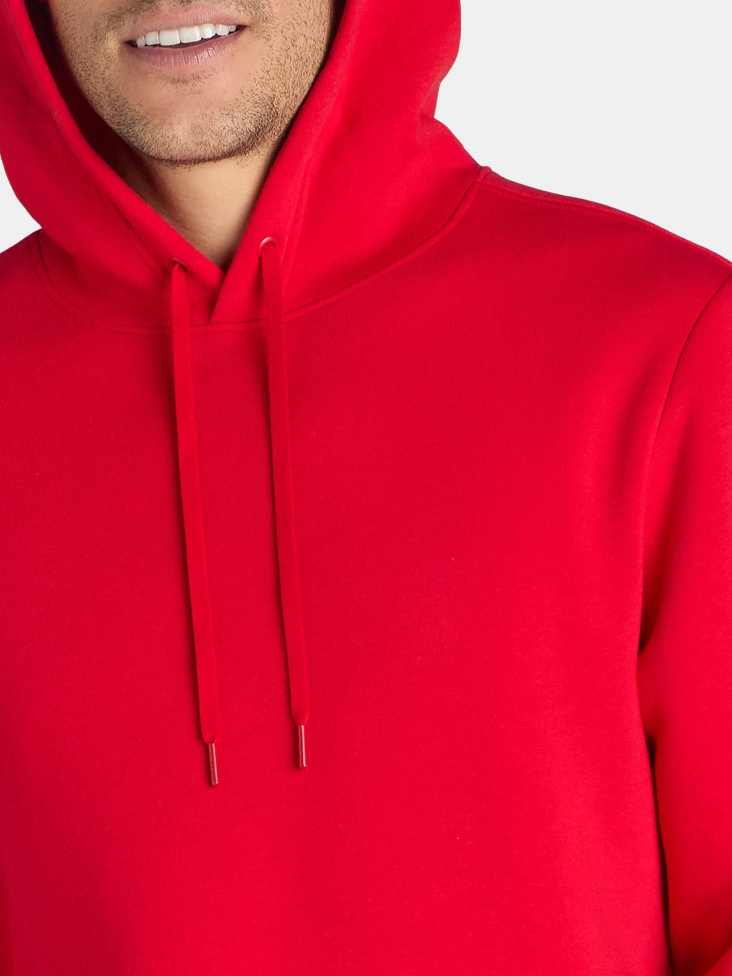 Athletic Works Men's & Big & Tall Men's Fleece Hoodie Sweatshirt, Sizes XS-4XLT