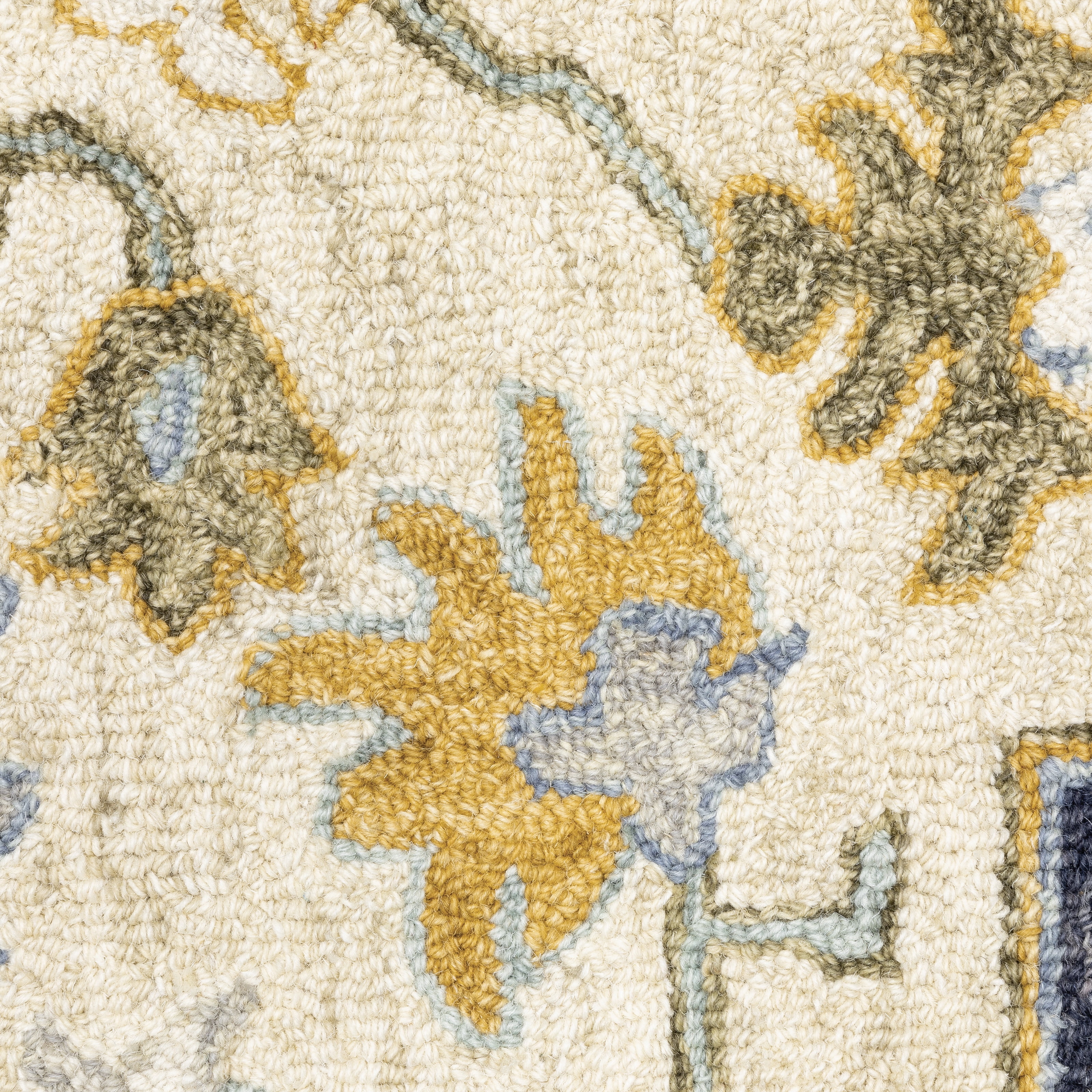 Avalon Home Acadia Medallion Hand-Made Area Rug, 3.51' x 5.51'