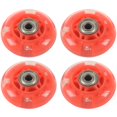 thumbnail image 1 of 2 Paires Roulement en Ligne 8mm Dia 608ZZ pour Trottinette Patinage Patinage Roue Rouge, 4 x Roue de Patin, Rouge, 1 of 8