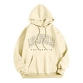 thumbnail image 2 of Los Angeles Hoodies for Men 2025 Fall Winter Long Sleeve Hooded Sweatshirt with Pockets Pullover Hoody Mens Hoodies, 2 of 5