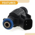 thumbnail image 4 of Inyector de combustible No. 12571159 Boquilla de combustible para Cadillac CTS 3.6L 04-07 Negro Coincidencia de flujo, 4 of 7