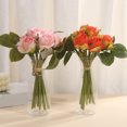 thumbnail image 2 of Clear Bud Vase,Plastic Transparent Vase,Modern Flower Vase,Table Centerpiece Vase for Home Party Wedding Decor, 2 of 8