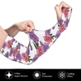 thumbnail image 3 of Uemuo Peonies Printed Arm Sleeves, Cooling UV Sun Protection Sports Compression for Men/Women, 3 of 8
