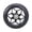 Black, variant on Aluminum Alloys Scooter Wheel with Bearings Stunt Scooter Replacement Wheel