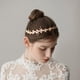thumbnail image 2 of Diadema de cabellero Nupcial Venda de Cabello con Hojas de Imitación para Mujer Chica, 2 of 8
