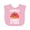 AD-Pink, variant on Inktastic Thanksgiving Cutest Turkey in Town Boys or Girls Baby Bib