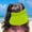 Green, variant on Sun Visor Hats for Kids Summer Solid Color Open-Top Hat Sunscreen Breathable Hat Visor for Running Outdoors Beach Hat for 3-7 Years Orange Free Size