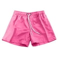thumbnail image 3 of Bathing Suit Men Breathable Hawaiian Print Quick-Dry 4th Of July Swim Trunks with Pockets Upf 50+ Sun Protection Beach Wear, 3 of 7