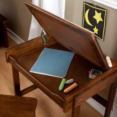 Child's desk with chalkboard top discount