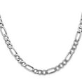 thumbnail image 2 of Primal Gold 14 Karat White Gold 5.5mm Flat Figaro Chain, 2 of 4