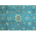 thumbnail image 1 of Ahgly Company Indoor Rectangle Oriental Light Blue Traditional Area Rugs, 3' x 5', 1 of 4