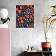 thumbnail image 3 of Sikiie Variety Of Fruits And Berries Print Canvas Decorative Hanging Painting, Anti-shrinkage Hanging Frame, Suitable for Home, Office Wall Decorations, 3 of 6