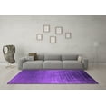 thumbnail image 3 of Ahgly Company Indoor Rectangle Oriental Purple Industrial Area Rugs, 7' x 9', 3 of 4