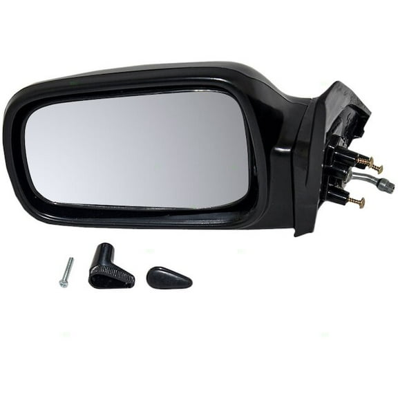Left Mirror - Compatible with 1988 - 1991 Honda Civic Hatchback 2-Door 1989 1990