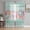 Pink Green, variant on Sheer Curtains 96 Inches Long 2 Panels Set for Living Room, Pink Starfish Ocean Semi Sheer Curtains for Windows, Coastal Conch Green Wood Plank Farm Voile Window Treatments Rod Pocket Curtain
