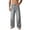 #Gray, variant on Fanshiluo Men's Washed Wide Leg Jeans, Mid Rise Loose Fit Vintage Denim Trousers,L,Big and Tall Men