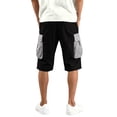 thumbnail image 5 of GrmtClth Men's Cargo Shorts Relaxed Fit Hiking Shorts Below the Knee Elastic Waist Short Pants Outdoor Lightweight Athletic Shorts with Flap Pocket Gray M, 5 of 5