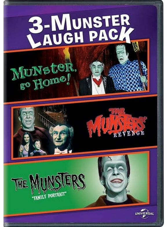 Universal Pictures Home Entertainment 3-Munster Laugh Pack (DVD)