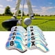 thumbnail image 5 of Funda para cabeza de hierro de golf 10x con protección de números grandes Juego de transporte Fácil de proteger blanco, 5 of 9