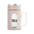 thumbnail image 1 of SUNSIOM Glass Tea Cups Clear Tea Infuser Cup Durable High Temperature Resistance Tea Mug with Infuser, 1 of 9