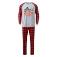 thumbnail image 2 of Penkiiy Family Christmas Pajamas Matching Sets 2024 Cute Couples Pjs Long Sleeve Holiday Jammies Xmas Loungewear Sleevewear L Red, 2 of 7