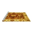 thumbnail image 2 of Ahgly Company Machine Washable Indoor Rectangle Oriental Yellow Traditional Area Rugs, 2' x 5', 2 of 4
